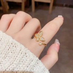 [ Set 2 Cái ] Nhẫn [ Zirconium ] - 21497