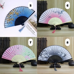 [ Set 10 Cái ] Quạt Xếp Truyền Thống - 21609