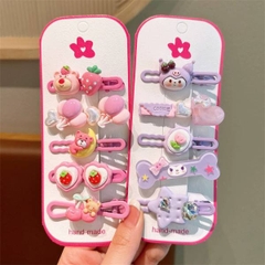 [ Set 12 Vỉ ] Kẹp Tóc Sanrio - 21691