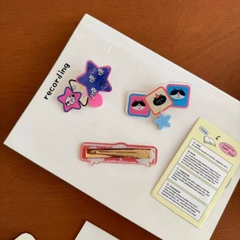 [ Set 12 Vỉ ] Kẹp Tóc [ Vỉ 3 Cái ] - 21735