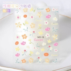 [ Set 20 Tấm ] Sticker Dán Nail [ Nhiều Mẫu ] - 21859