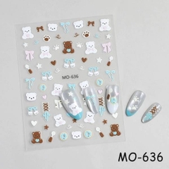 [ Set 20 Tấm ] Sticker Dán Nail - 21856
