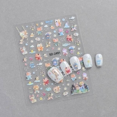 [ Set 20 Tấm ] Sticker Dán Nail - 21848