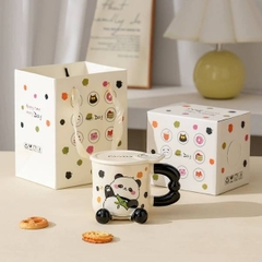 [ Set 2 Cái ] Cốc Sứ + Nắp [ Hộp Quà ] - 21838