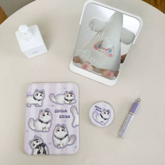 [ Set 8 Cái ] Gương Gấp [ Vỏ Da PU ] - 22119