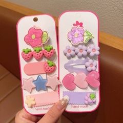 [ Set 10 Vỉ ] Kẹp Tóc [ Vỉ 5 Cái ] - 22118