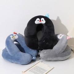 [ Set 2 Cái ] Gối Chữ U Pengu - 22183