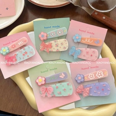 [ Set 12 Bộ ] Kẹp Tóc [ Bộ 2 Cái / Không Vỉ ] - 22332