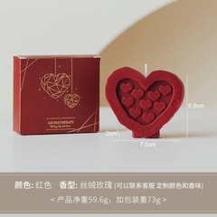 [ Set 5 Cái ] Nến Thơm [ Hương Hoa Hồng / 8*2.5*7.5cm ] - 22375