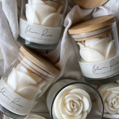 [ Set 5 Ly ] Nến Thơm Hoa Hồng [ Nhiều Mùi Hương / 7*7*9cm ] - 22378