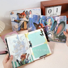 [ Set 4 Quyển ] Sổ Nhật Ký Zootopia [ Giấy Hoạ Tiết ] - 22468