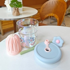 [ Set 2 Cái ] Bình Nước Thủy Tinh Borosilicate Cao Cấp Chịu Nhiệt Cao [ 500ml ] - 922972