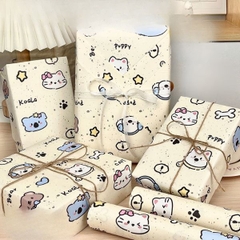 [ Set 12 Xấp ] Giấy Gói Quà [ Mix 4 Mẫu - Size 50*70 - 1 Cuộn 6 Tờ ] - 934699