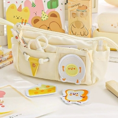 [ Set 2 Cái ] Bóp Bút [ Kèm 3 Miếng Dán ] - 935378