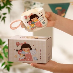 [ Set 2 Cái ] Ly Cốc Sứ [ Hộp Đẹp ] - 95564