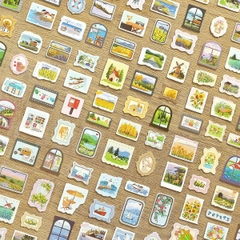 [ Set 12 Túi ] Sticker [ 1 Túi 2 Tấm ] - 95632