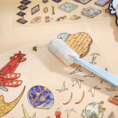 [ Set 4 Túi ] Sticker Trang Trí 3D [ 19*16cm ] - 95633