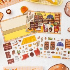 [ Set 12 Túi ] Sticker Trang Trí 3D [ 16*13cm ] - 95635