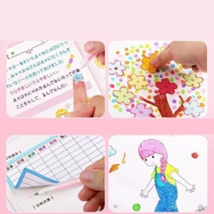 [ Set 50 Cây ] Bút Keo Chấm Màu - 95819