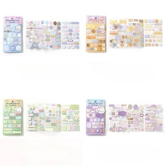 [ Set 12 Túi ] Sticker [ 1 Túi 3 Trang ] - 95866