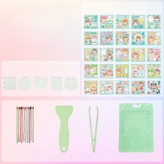 [ Set 10 Bộ ] Sticker Handmade DIY [ 1 Bộ 23 Chi Tiết ] - 96010