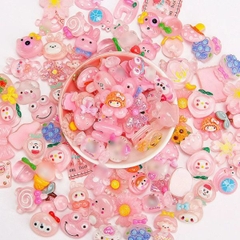 [ Set 1000 Cái ]  Charm 2D Trong - 96196
