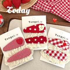 [ Set 12 Vỉ ] Kẹp Tóc [ 1 Vỉ 2 Cái ] - 96609