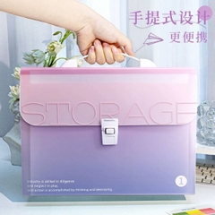 [ Set 4 Túi ] Đựng Hồ Sơ Dung Tích Lớn[ A4 - 13 Ngăn ] - 96765