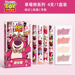 [ Set 12 Hộp ] Bút Dạ Quang [ Hộp 4 Cây ] - 16190