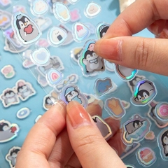 [ Set 12 Túi ] Sticker 3D - 16205