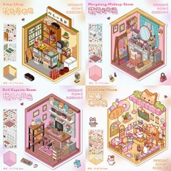 [ Set 30 Túi ] Sticker 3D [ Mix Mẫu ] - 16342