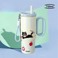 [ Set 2 Cái ] Bình GIữ Nhiệt [ 720ml - Inox 316 ] - 16418