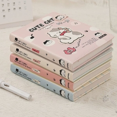 [ Set 4 Quyển ] Sổ Nhật Ký [ 168*124mm - 100 Tờ ( 200 Trang ) - Giấy Hoạ Tiết ] - 16495