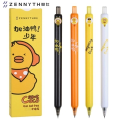 [ Set 5 Hộp ] Bút Bi Zennyth [ 0.5mm - Khô Nhanh - Đen - Hộp 4 Cây ] - 16657