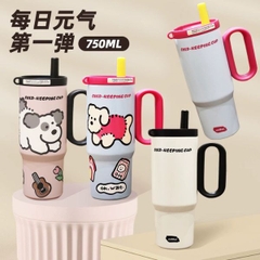 [ Set 2 Cái ] Bình Giữ Nhiệt [ Inox 316 - 710ml ] - 17529
