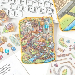 [ Set 12 Túi ] Sticker Trang Trí 3D - 17578
