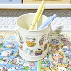 [ Set 12 Túi ] Sticker Cute [ 1 Túi 4 Tấm ] - 17580
