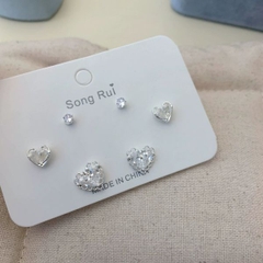 [ Set 4 Vỉ ] Bông Tai - 17784