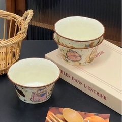 [ Set 2 Cái ] Tô Sứ [ 12-12,9cm ] - 17890