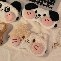 [ Set 5 Cái ] Bit Mắt Ngủ Len [ Kèm Túi Chườm Đá ] - 18018