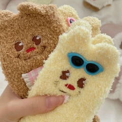 [ Set 5 Đôi ] Vớ Dài Mùa Đông Gấu Mật Ong [ Cotton / Có Tag Treo ] - 18030