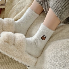 [ Set 5 Đôi ] Vớ Dài Mùa Đông [ Cotton / Có Tag Treo ] - 18056