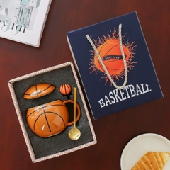 [ Set 2 Bộ ] Ly Cốc Sứ + Nắp + Thìa [ Hộp Đẹp ] - 18106