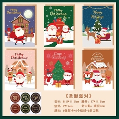 [ Set 20 Cái ] Thiệp Giáng Sinh [ Nhiều Mẫu ] - 18131