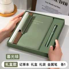 [ Set 2 Bộ ] Quà Tặng [ Sổ A5 256 Trang + Bút ] - 18128