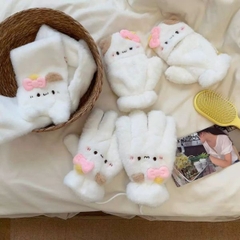 [ Bộ 3 Món ] Găng Tay / Khăn Choàng Cổ - 18170