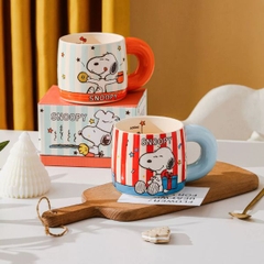 [ Set 2 Cái ] Ly Cốc Sứ Snoopy [ Hộp Đẹp ] - 18389