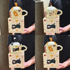 [ Set 2 Cái ] Ly Cốc Sứ [ Hộp Đẹp ] - 18387