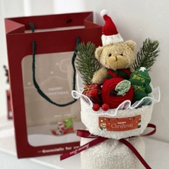 [ Set 2 Bó ] Hoa Giáng Sinh Nhỏ + Hộp Quà - 18473
