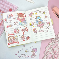 [ Set 12 Túi ] Sticker 12 Cung Hoàng Đạo [ Túi 4 Tấm ] - 18517